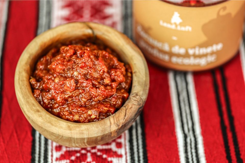 Zacuscă de vinete bio