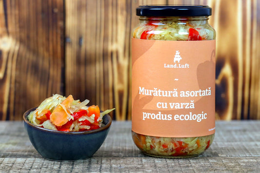 Murătură asortată cu varză bio