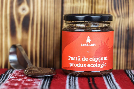 Pastă de căpșuni bio