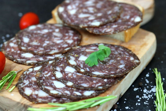 Salam bio cu vin alb